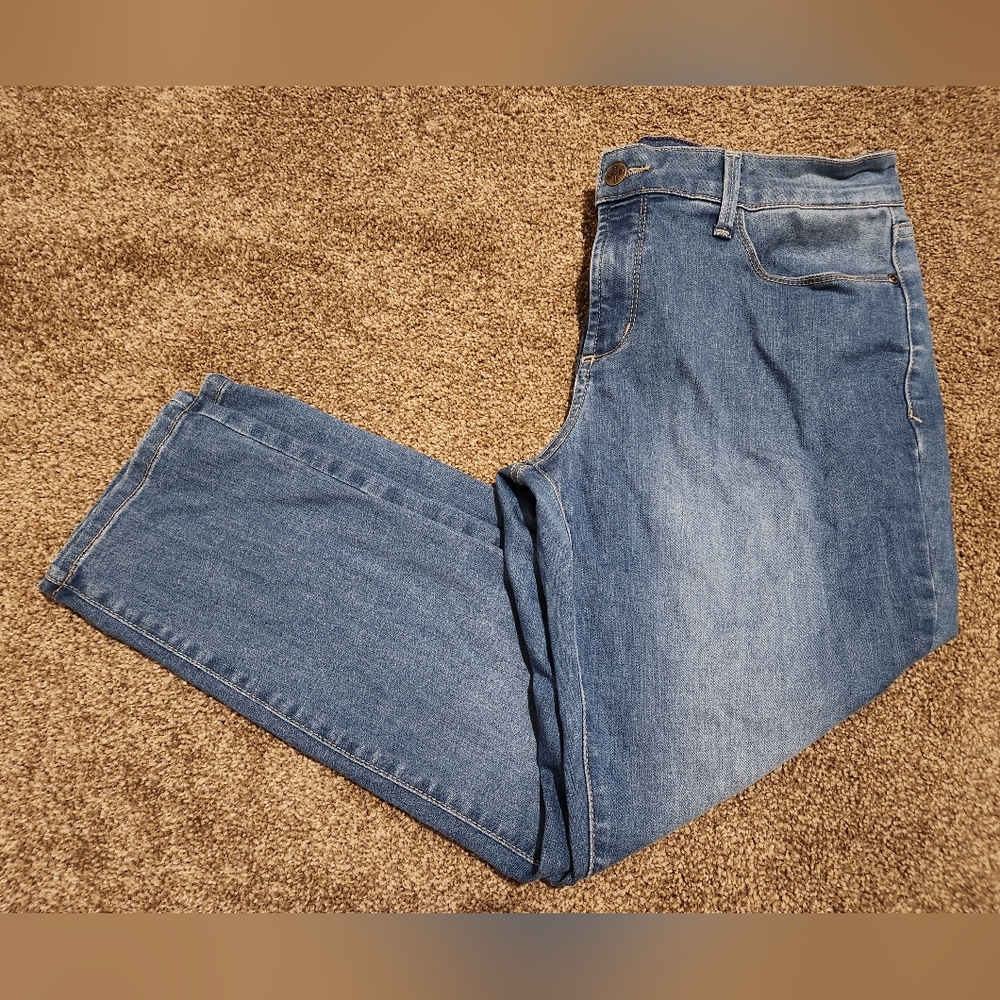 NYDJ Nichelle Ankle Blue Jeans Size 12 Petite - Picture 5 of 12